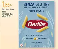 Barilla - Pasta Senza Glutine Barilla - Pasta Senza Glutine