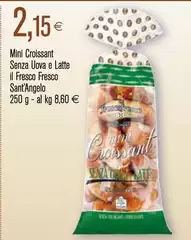 Santangelo - Mini Croissant Senza Uova E Latte Il Fresco Fresco