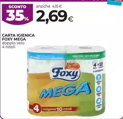 Foxy - Carta Igienica Mega