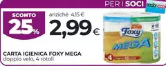 Foxy - Carta Igienica Mega