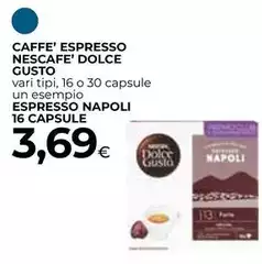 Nescafé - Caffe' Espresso Dolce Gusto Nescafé - Caffe' Espresso Dolce Gusto