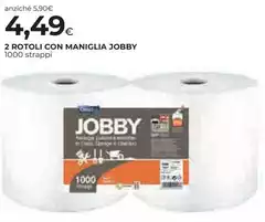 Jobby - 2 Rotoli Con Maniglia Jobby - 2 Rotoli Con Maniglia