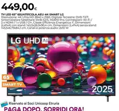 LG - 65" 65UA75CICA.AEU 4K-SMART