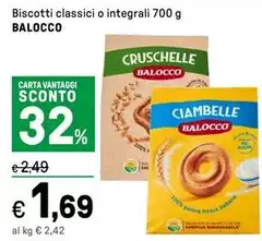 Balocco - Biscotti Classici O Integrali