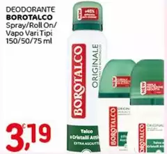 Borotalco - Deodorante