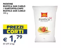 San Carlo - Patatine Rustica /Kartoffelchips Rustica San Carlo - Patatine Rustica /Kartoffelchips Rustica