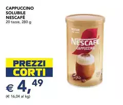 Nescafé - Cappuccino Solubile Nescafé - Cappuccino Solubile
