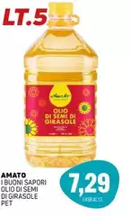 Amato - I Buoni Sapori Olio Di Semi Di Girasole Amato - I Buoni Sapori Olio Di Semi Di Girasole