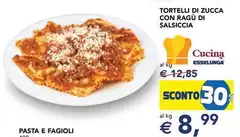 Esselunga - Tortelli Di Zucca Con Ragù Di Salsiccia Esselunga - Tortelli Di Zucca Con Ragù Di Salsiccia