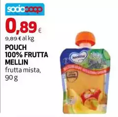Mellin - Pouch 100% Frutta Mellin - Pouch 100% Frutta