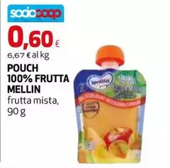 Mellin - Pouch 100% Frutta Mellin - Pouch 100% Frutta