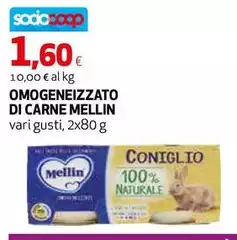 Mellin - Omogeneizzato Di Carne Mellin - Omogeneizzato Di Carne