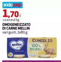 Mellin - Omogeneizzato Di Carne Mellin - Omogeneizzato Di Carne