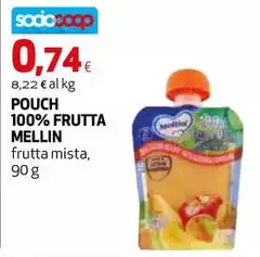 Mellin - Pouch 100% Frutta Mellin - Pouch 100% Frutta