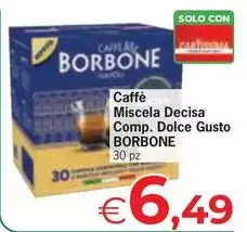 Caffe borbone - Caffè Miscela Decisa Comp. Dolce Gusto