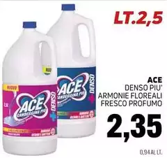 Ace - Denso Piu' Armonie Floreali Fresco Profumo Ace - Denso Piu' Armonie Floreali Fresco Profumo