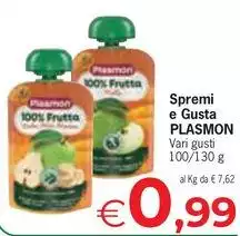 Plasmon - Spremi E Gusta