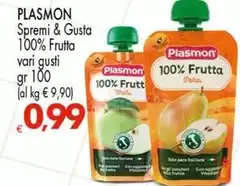 Plasmon - Spremi & Gusta 100% Frutta
