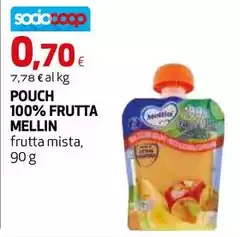 Mellin - Pouch 100% Frutta Mellin - Pouch 100% Frutta