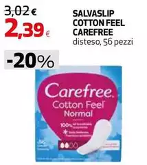 Carefree - Salvaslip Cotton Feel
