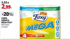 Foxy - Carta Igienica Mega