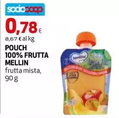 Mellin - Pouch 100% Frutta Mellin - Pouch 100% Frutta