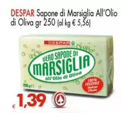 Despar - Sapone Di Marsiglia All'olio Di Oliva