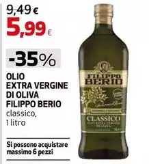 Filippo berio - Olio Extra Vergine Di Oliva Filippo berio - Olio Extra Vergine Di Oliva