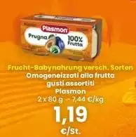 Plasmon - Omogeneizzati Alla Frutta