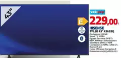 Hisense - Tv Led 43" 43A69Q
