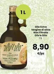 Oliva - Olio Extra Vergine Di Non Filtrato Oliv'e Olio Oliva - Olio Extra Vergine Di Non Filtrato Oliv'e Olio
