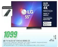 LG - Tv Oled 55" EVO Ai Serie C5 LG - Tv Oled 55" EVO Ai Serie C5
