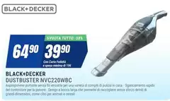 Black & Decker - Dustbuster NVC220WBC Black & Decker - Dustbuster NVC220WBC