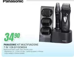 Panasonic - Kit Multifunzione 7 In 1 Er-GY10CM504 Panasonic - Kit Multifunzione 7 In 1 Er-GY10CM504