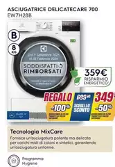 Electrolux - Asciugatrice Delicatecare 700 Ew7h28b Electrolux - Asciugatrice Delicatecare 700 Ew7h28b