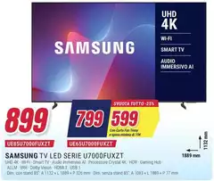 Samsung - Tv Led Serie U7000FUXZT Samsung - Tv Led Serie U7000FUXZT