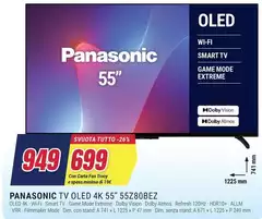 Panasonic - Tv Oled 4k 55" 55Z80BEZ Panasonic - Tv Oled 4k 55" 55Z80BEZ