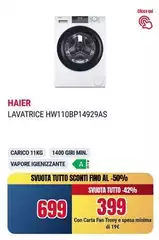 Haier - HW110BP14929AS