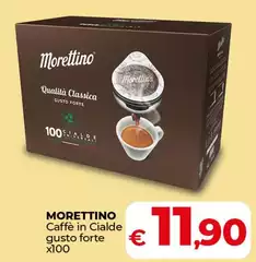 Morettini - Caffè In Cialde Gusto Forte