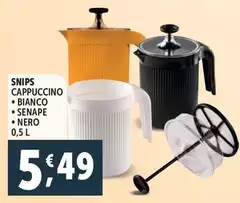 Snips - Cappuccino Bianco Snips - Cappuccino Bianco