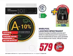 Whirlpool - Lavatrice WPM27WADIST