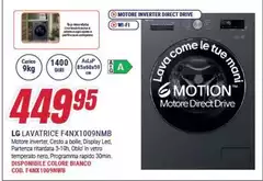 LG - Lavatrice F4NX1009NMB LG - Lavatrice F4NX1009NMB