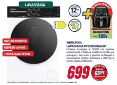 Whirlpool - Lavasciuga Wpd2834wdsit