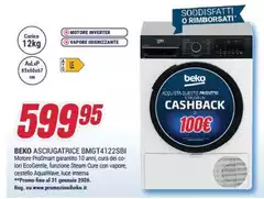 Beko - Asciugatrice BmGT4122SBi