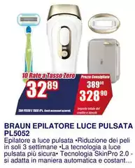Braun - Epilatore Luce Pulsata Braun - Epilatore Luce Pulsata