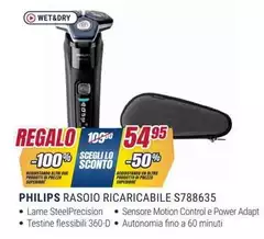 Philips - Rasoio Ricaricabile S788635 Philips - Rasoio Ricaricabile S788635