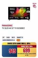Panasonic - Tv Oled 4k 55" Tv-55z80bez Panasonic - Tv Oled 4k 55" Tv-55z80bez