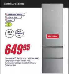 Combinato 3 Porte Htr3620cnmg