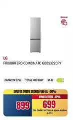 LG - Frigorifero Combinato GBB8322Cpy