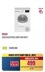 Beko - Asciugatrice Bmt481wiit